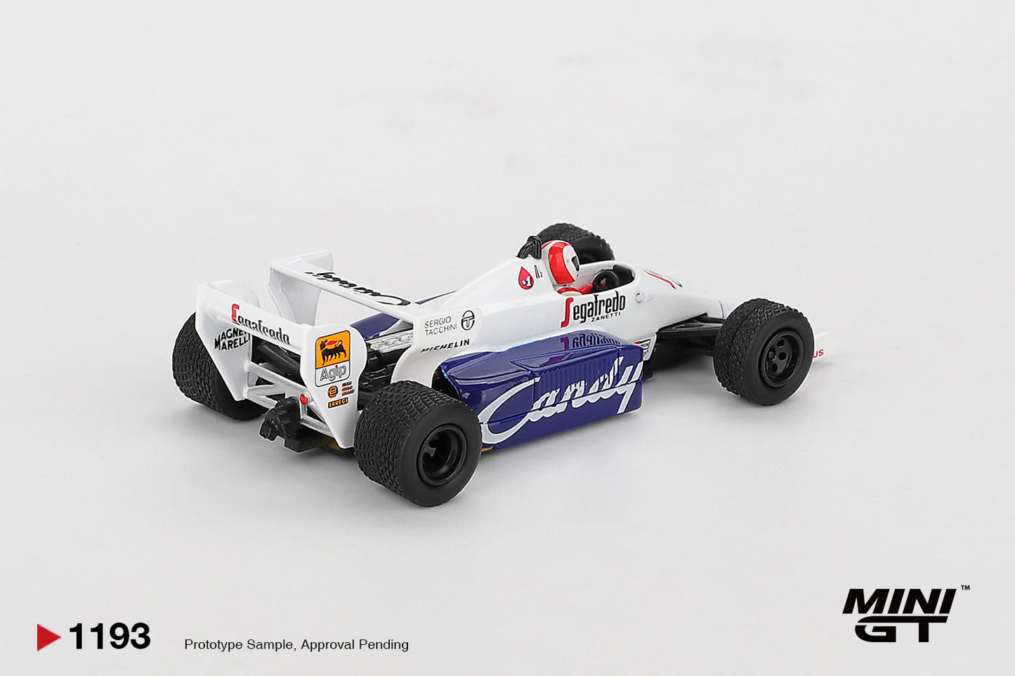 [PRÉCOMMANDE] - Mini GT - Toleman TG184 n° 20 Johnny Cecotto - Grand Prix de Monaco 1984 - Échelle 1/64 MGT01193-L