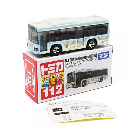 Takara Tomy Tomica - Isuzu Erga Summikkogurashi x Rinko Bus No. 112 - Scale 1/136