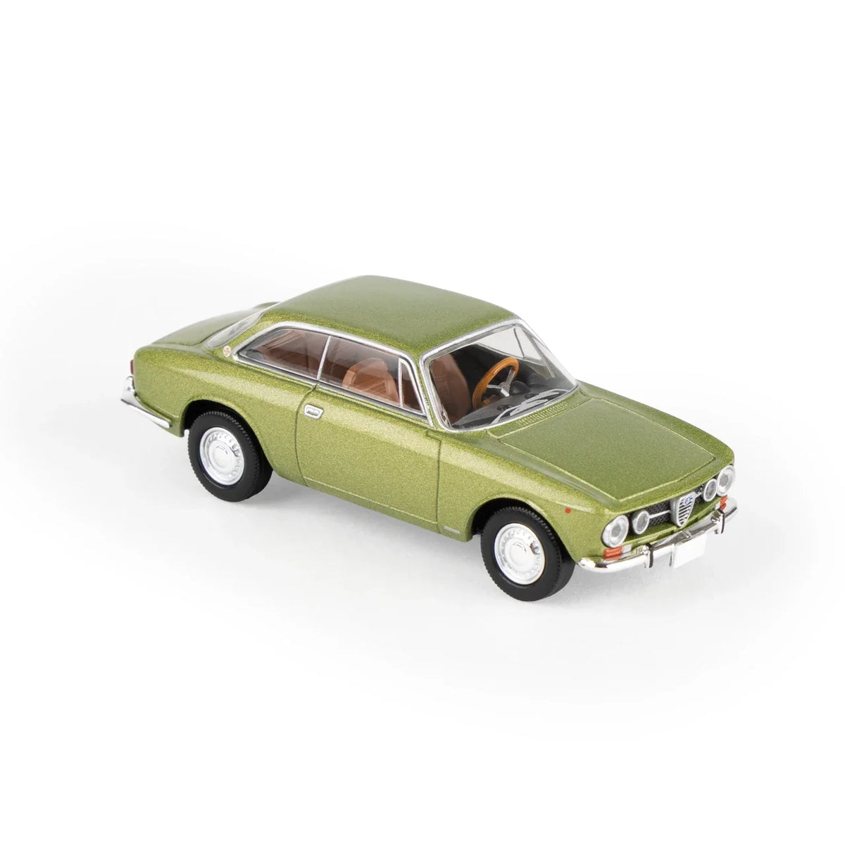 Tomica Limited Vintage - Alfa Romeo 1750 GTV Vert Olive Métal - Échelle 1/64 LV-155d