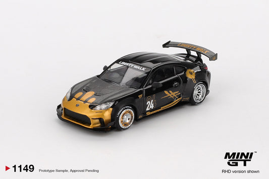 [PRÉCOMMANDE] - Mini GT - Toyota GR86 LB★Nation Noir / Or 2025 - Échelle 1-64 MGT01149-R
