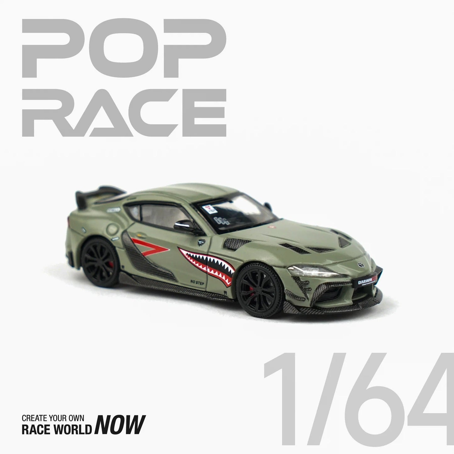 Pop Race - Darwinpro 66G NWB Supra Scale 1/64 PR64-76