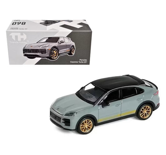 Trends Hobby - Porsche Cayenne Turbo GT Gray - Scala 1/64 241090(B)