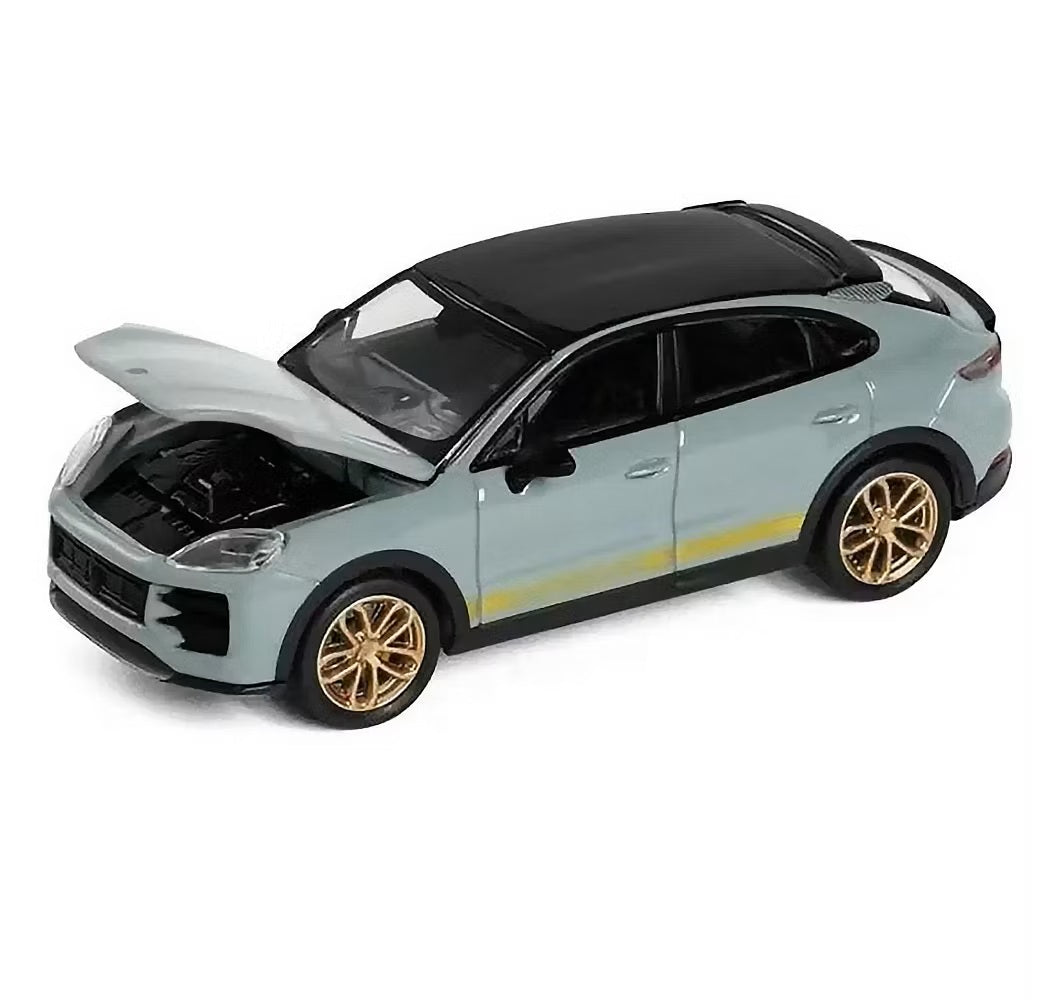 Trends Hobby - Porsche Cayenne Turbo GT Gray - Scala 1/64 241090(B)