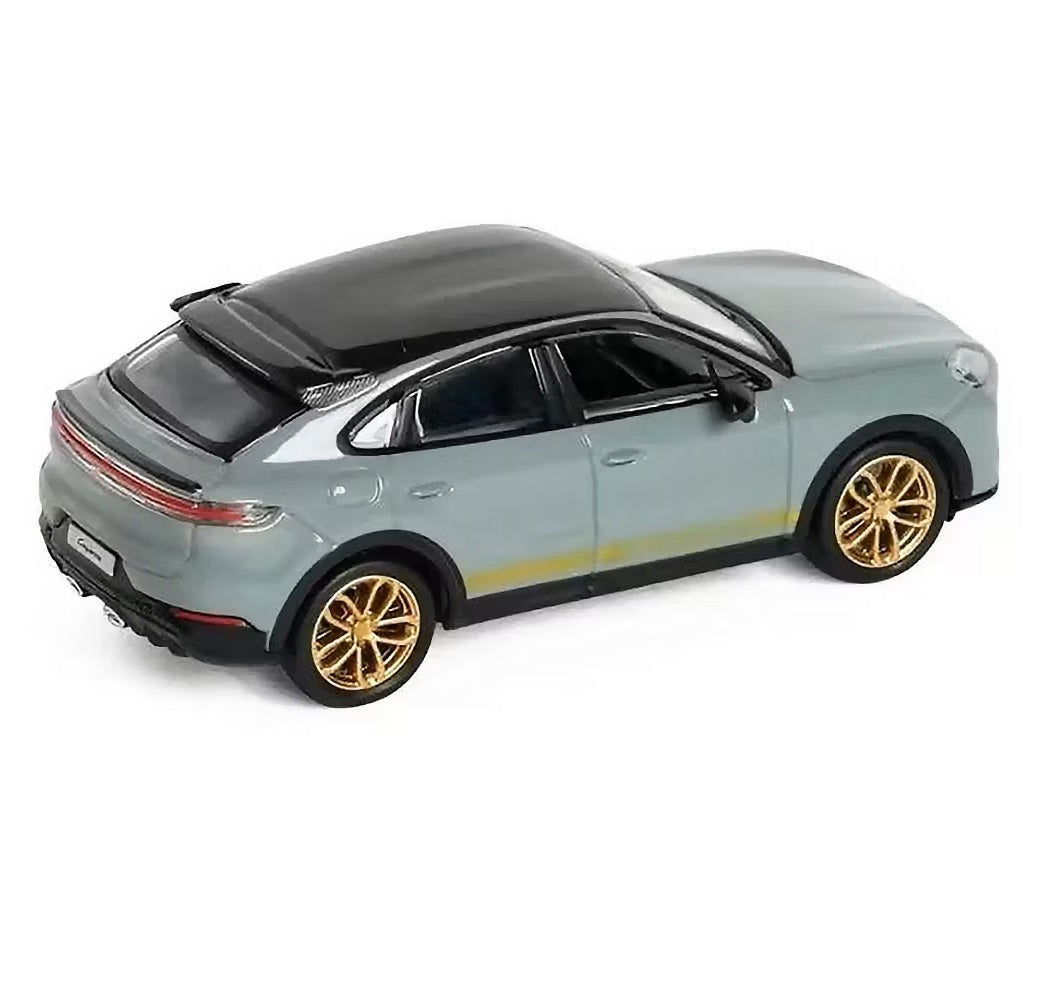 Trends Hobby - Porsche Cayenne Turbo GT Gray - Scala 1/64 241090(B)