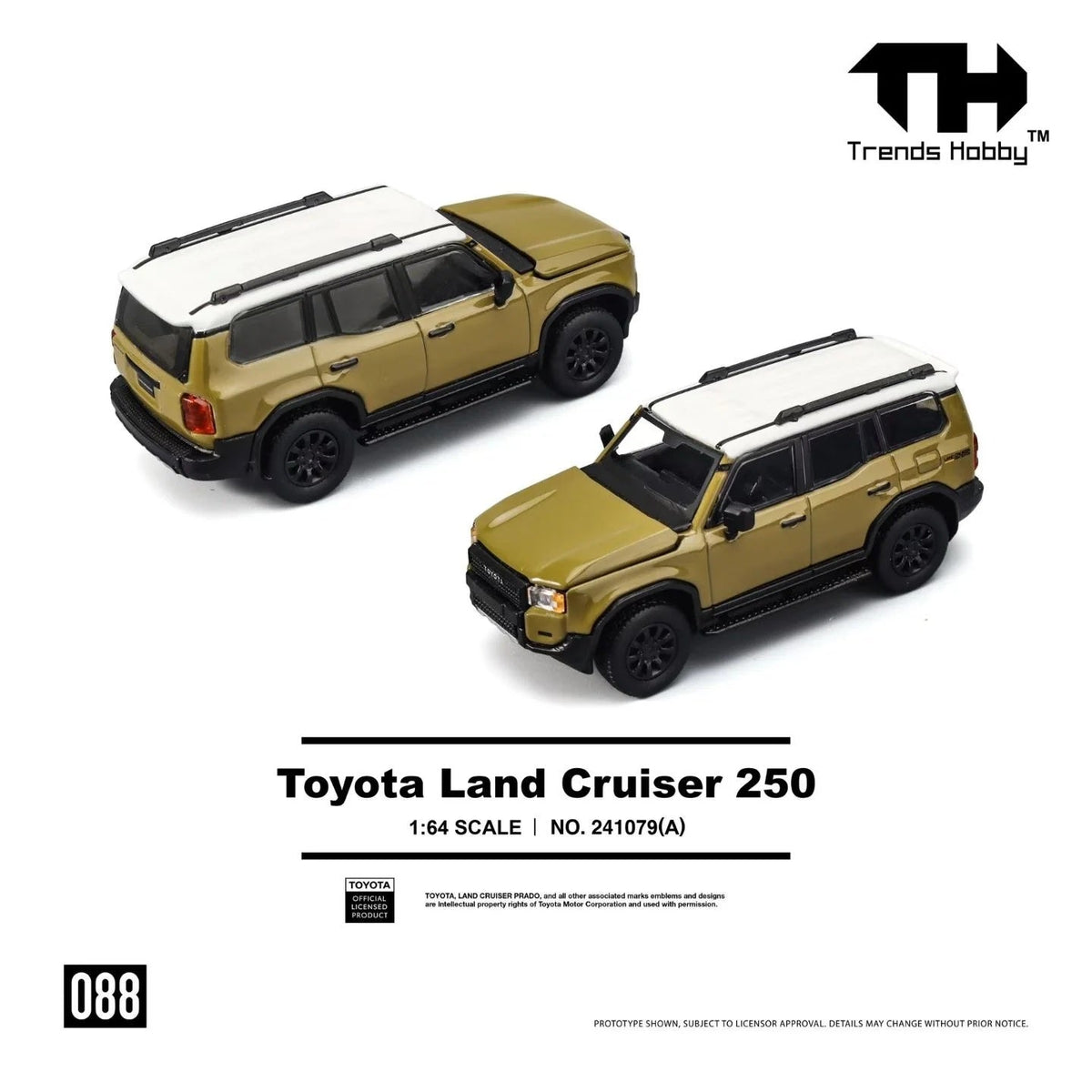 Trends Hobby - Toyota Land Cruiser 250 Sable - Échelle 1/64 241079(A)