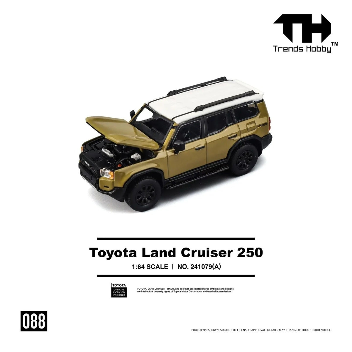 Trends Hobby - Toyota Land Cruiser 250 Sable - Échelle 1/64 241079(A)