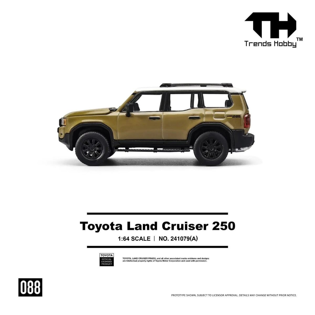 Trends Hobby - Toyota Land Cruiser 250 Sable - Échelle 1/64 241079(A)