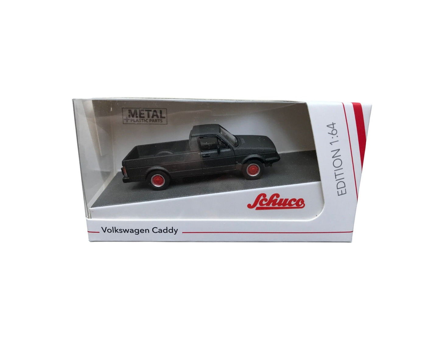 Schuco - Volkswagen Caddy Matt Gray - Scale 1/64 452033600