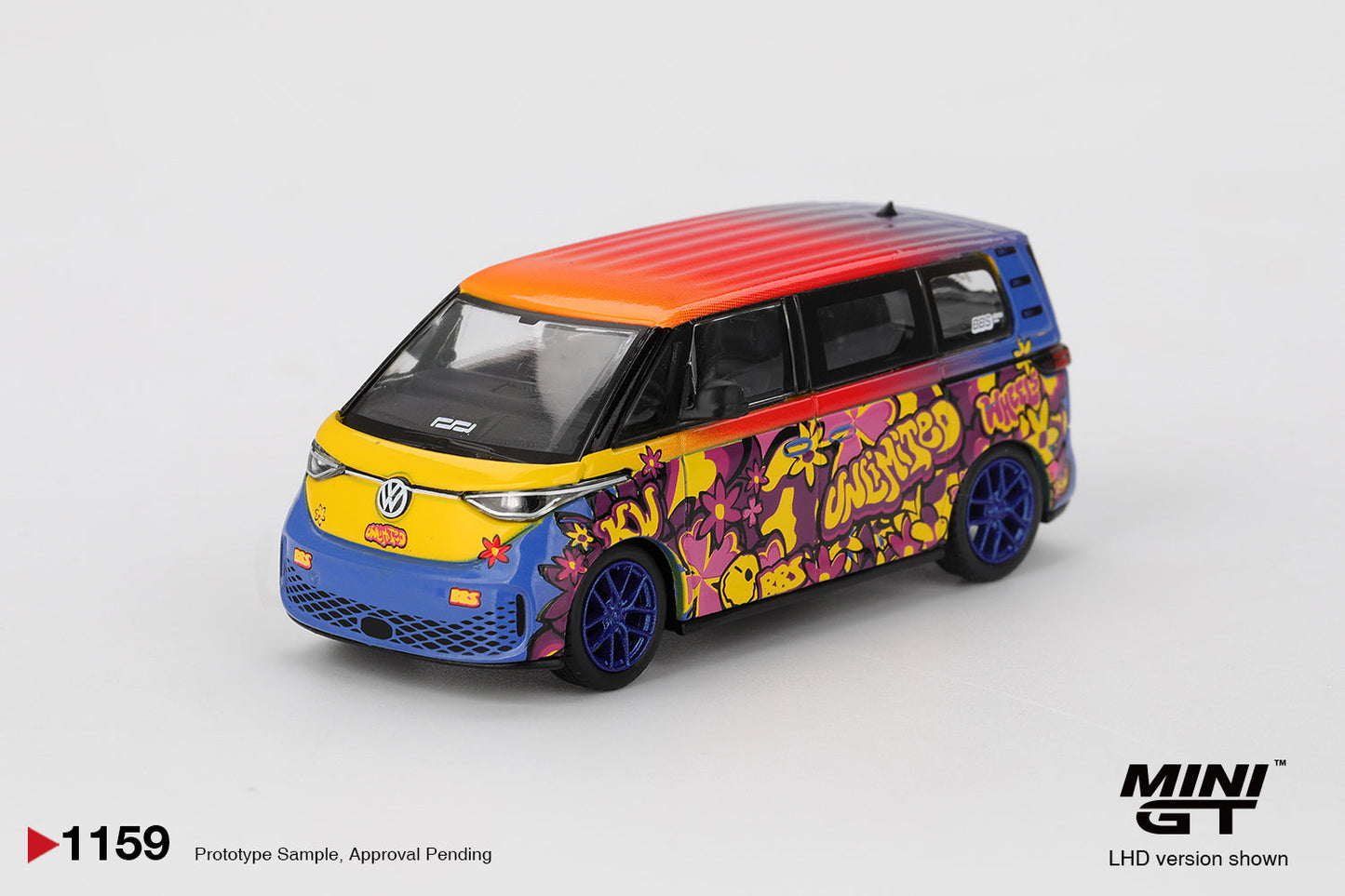 [PRE-ORDER] Mini GT - Volkswagen ID.Buzz KW/BBS 2025 - Scale 1-64 MGT01159-L