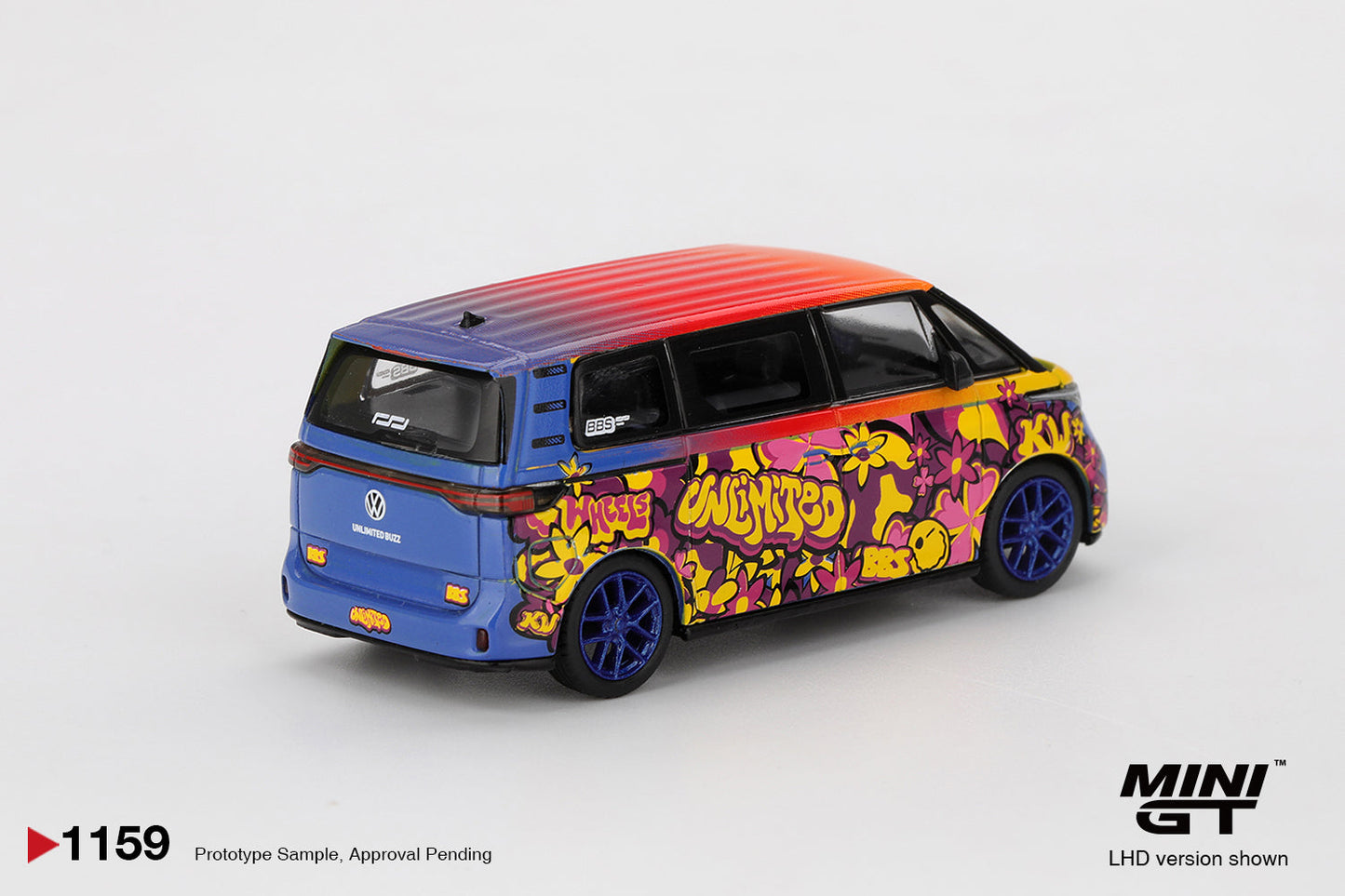 [PRE-ORDER] Mini GT - Volkswagen ID.Buzz KW/BBS 2025 - Scale 1-64 MGT01159-L