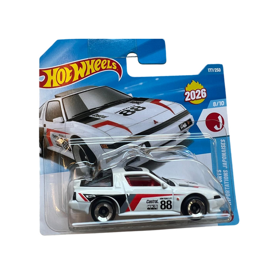 Hot Wheels - Mitsubishi Starion '88 - HW J-Imports 8/10 - Échelle 1/64 Circa