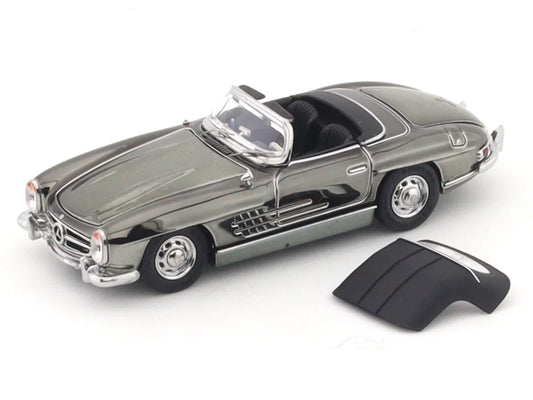 YS Models - 1957 Mercedes-Benz 300SL Roadster dark chrome - Scala 1/64