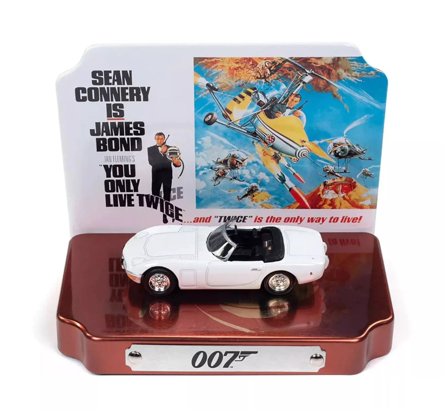 Johnny Lightning - 1967 Toyota 2000 GT James Bond "You Only Live Twice" - Scale 1/64