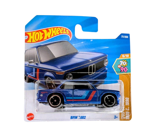 Hot Wheels - BMW 2002 - HW 70S Vs 90S 5/10 - Échelle 1/64 Approx.