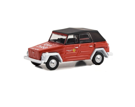 Greenlight - 1969 Volkswagen Type 181 (The Thing) Feuerwehr Fire Brigade - Club V-Dub - Scale 1/64