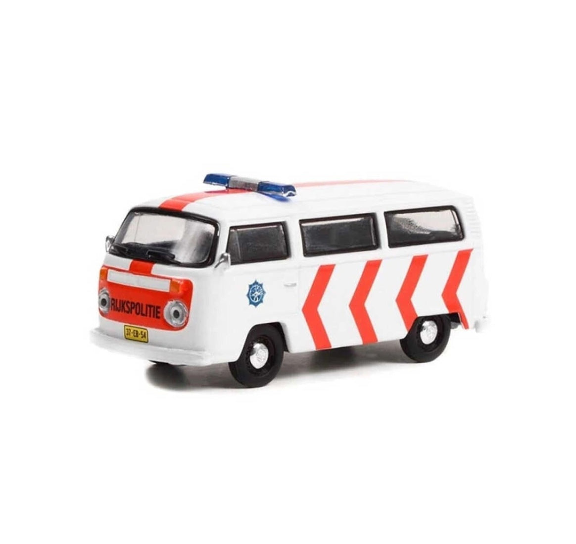 1975 Volkswagen Type 2 Police - Club V-Dub - Greenlight Collectibles - Scale 1/64