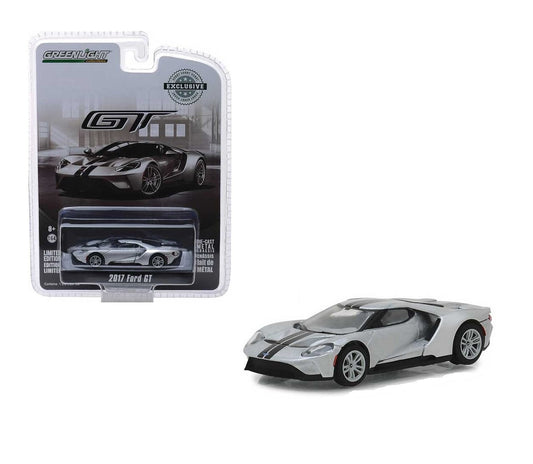 Greenlight - 2017 Ford GT Silver Series Hobby Exclusive - Scale 1/64