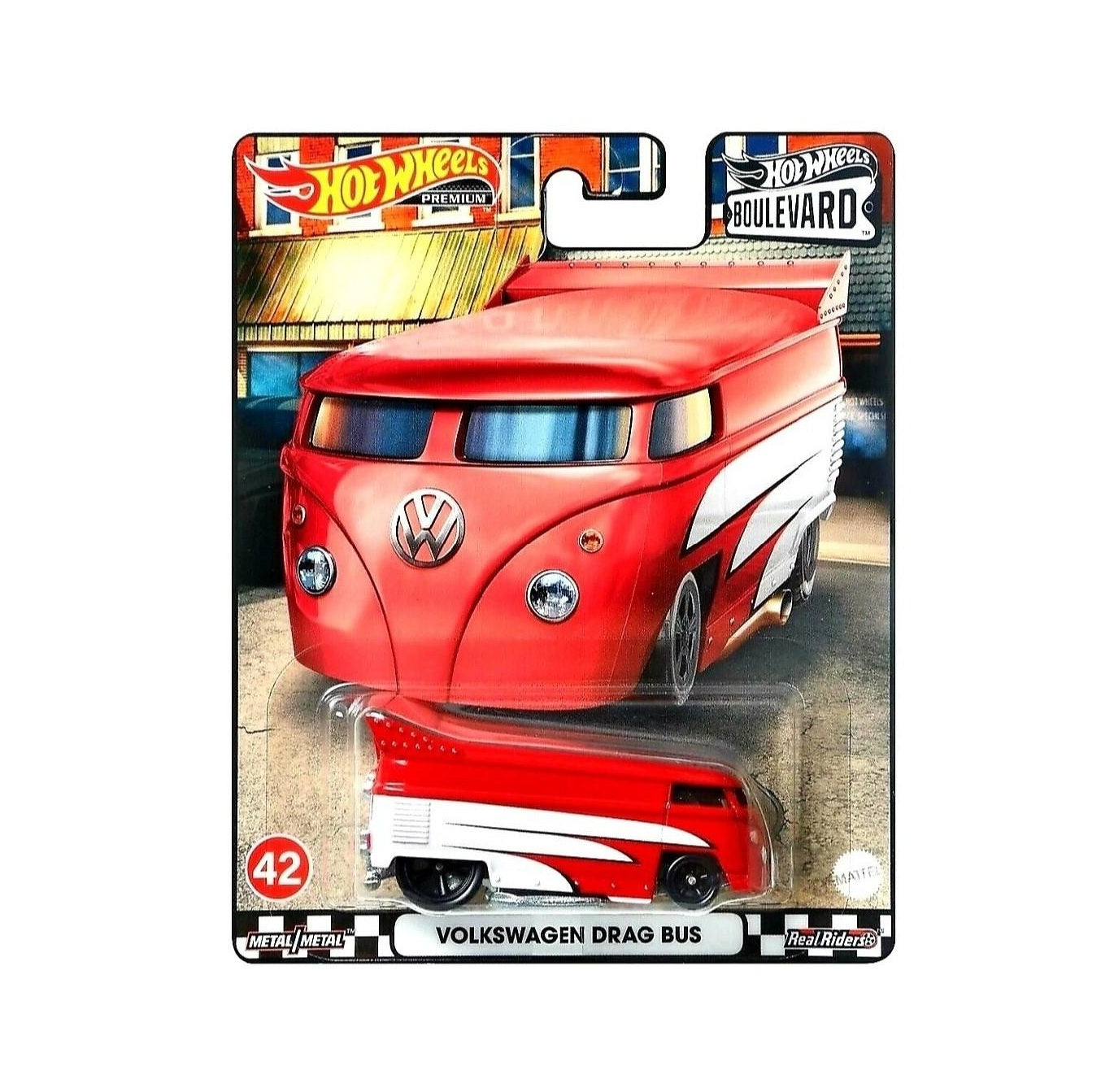 Hot Wheels Premium - Volkswagen Dreag Bus #42 - Series Boulevard - Scala 1/64