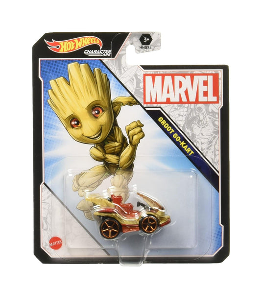 Hot Wheels - Groot Go-Kart Marvel Studios - HW Character Cars - Scale 1/64 Approx