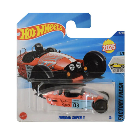 Hot Wheels - Morgan Super 3 Orange 2025 - HW Factory Fresh 1/5 - Scala 1/64 Circa
