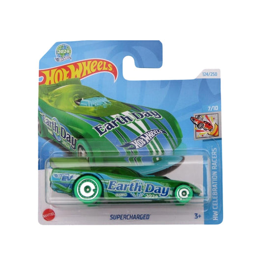 Hot Wheels - Supercharged - HW Celebration Racers 7/10 - Scale 1/64 Approximately