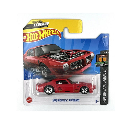 Hot Wheels - 1970 Pontiac Firebird Red - 1/64 Scale