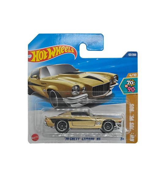 Hot Wheels - '70 Chevy camaro RS Gold - Scala 1/64