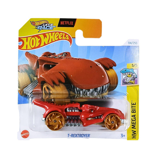 Hot Wheels - T-Rextroyer - HW Mega Bite 5/5 - Scale 1/64 Approximately