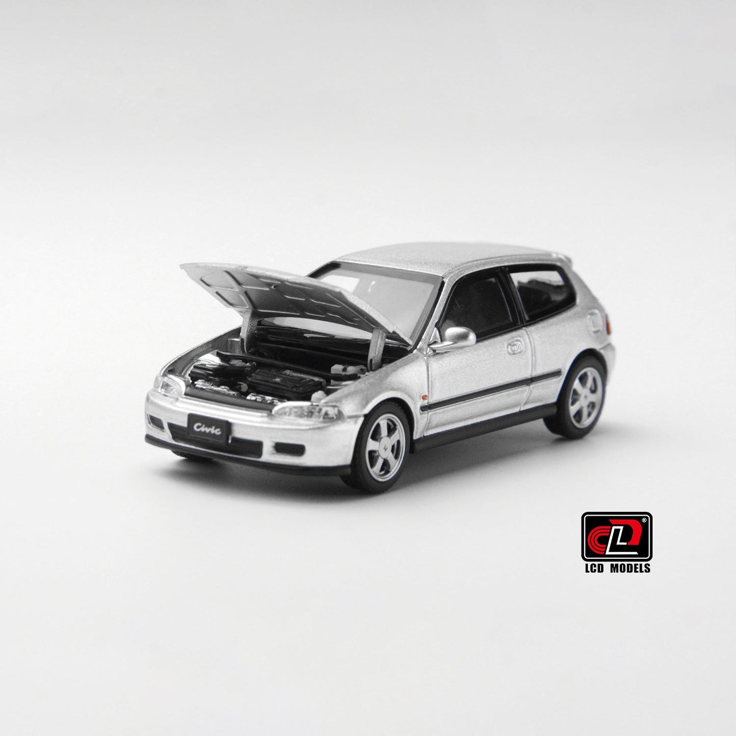 LCD Models - Honda CIVIC SiR II(EG6)-Silver - Scala 1/64 LCD64034-SI