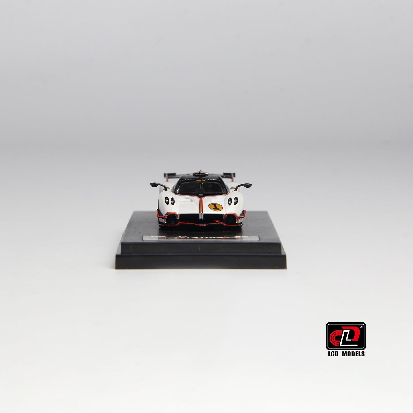 LCD Models - Pagani HuayraR Pearl White - Scale 1/64 LCD64028-WH