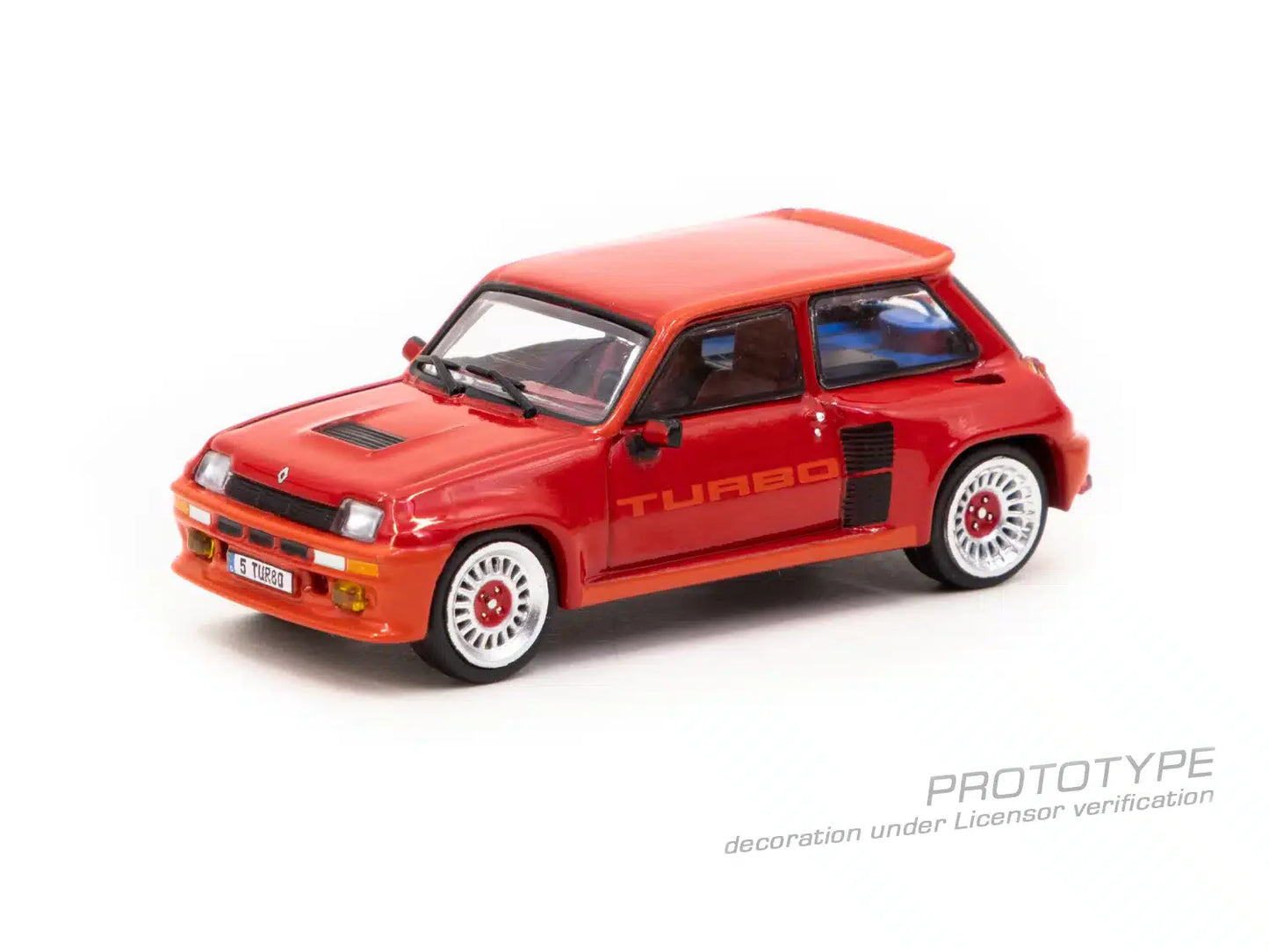Tarmac Works - Renault 5 Turbo Red- ROAD64 - Scala 1/64 T64R-TL060-RED