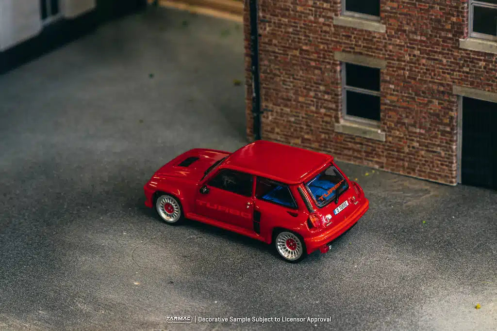 Tarmac Works - Renault 5 Turbo Red- ROAD64 - Scala 1/64 T64R-TL060-RED