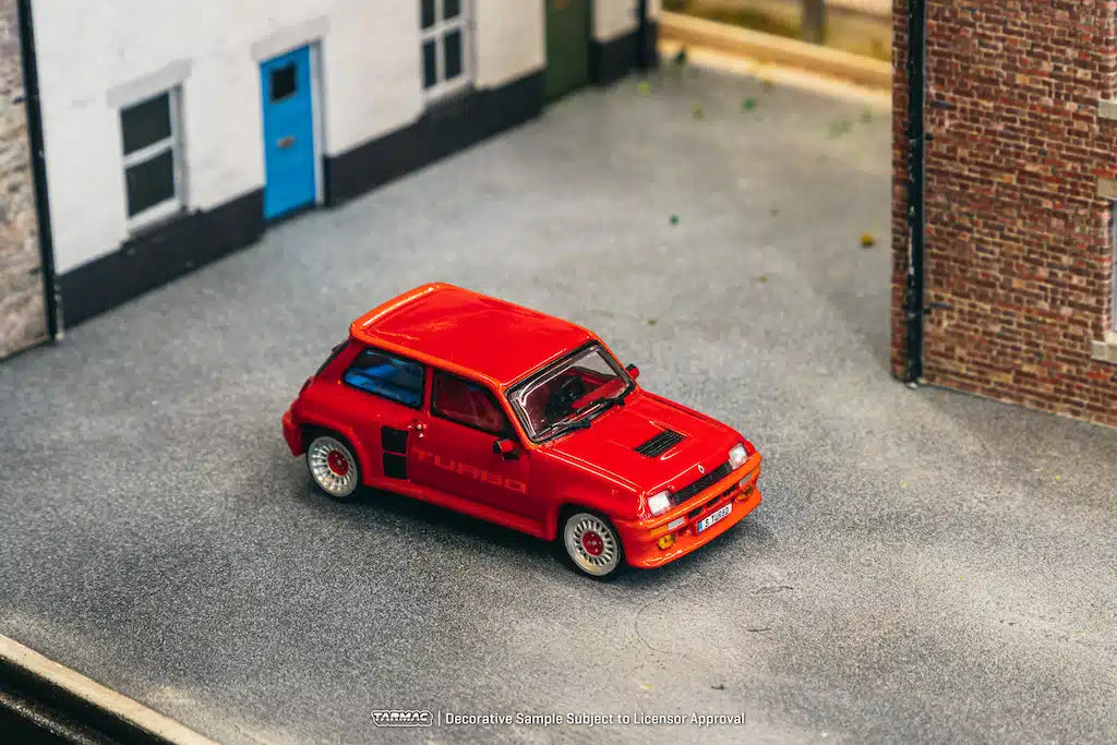 Tarmac Works - Renault 5 Turbo Red- ROAD64 - Scala 1/64 T64R-TL060-RED