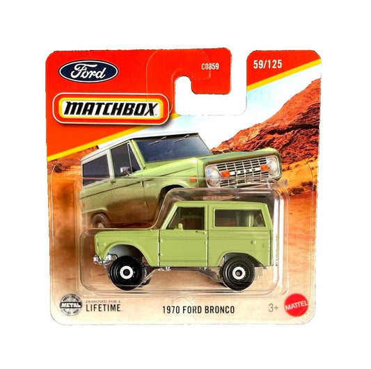 Matchbox - 1970 Ford Bronco #59 - Scale 1/64 Approx