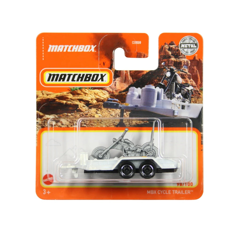 MBX Cycle Trailer #98 - Matchbox - Scala 1/64 Circa – 1-64 Specialist