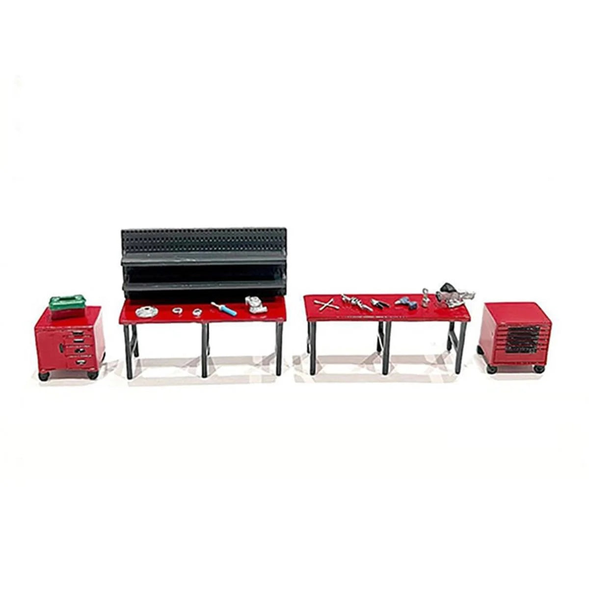 American Diorama - "Metal Tools" Set A of 5 Pieces Limited Edition MiJo Exclusives - Scala 1/64 AD-2409MJ