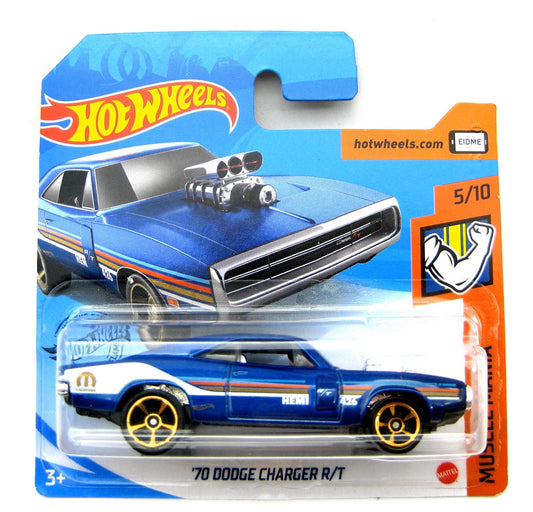 Hot Wheels - '70 Dodge Charger R/T Blue - Scala 1/64