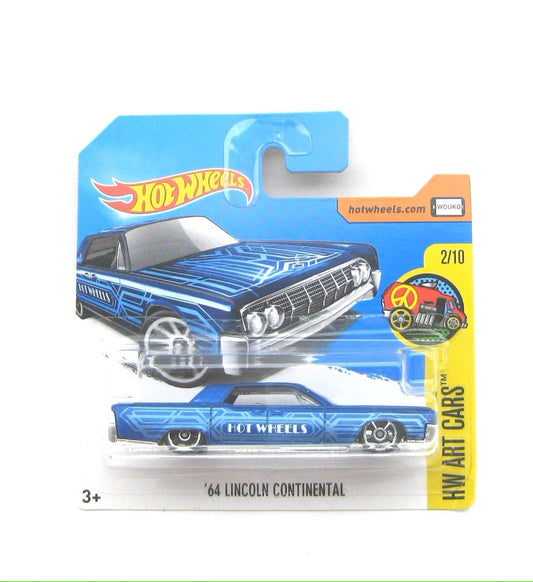Hot Wheels - '64 Lincoln Continental Blue - Scala 1/64 Circa