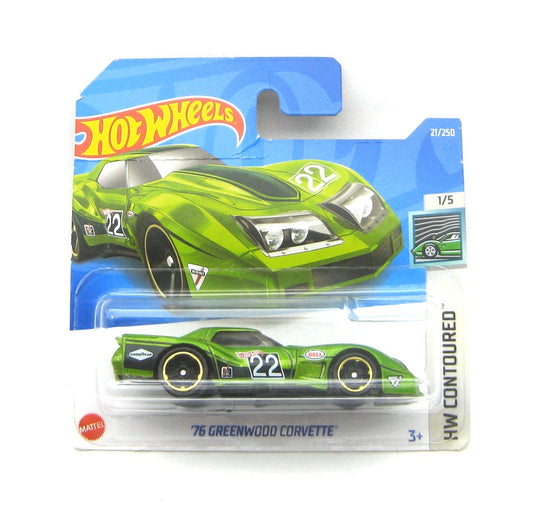 Hot Wheels - '76 Greenwood Corvette - Scala 1/64