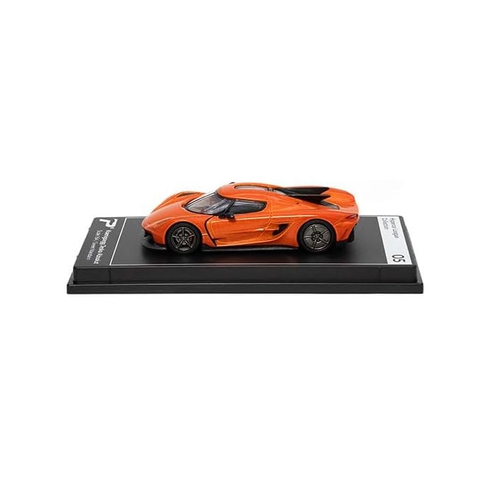 PosterCars Koenigsegg Jesko Absolut H05 Sweet Mandarin - Scale 1/64