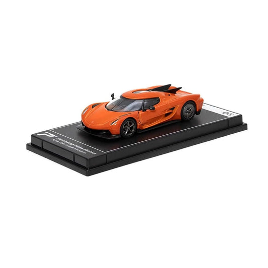 PosterCars Koenigsegg Jesko Absolut H05 Sweet Mandarin - Scale 1/64