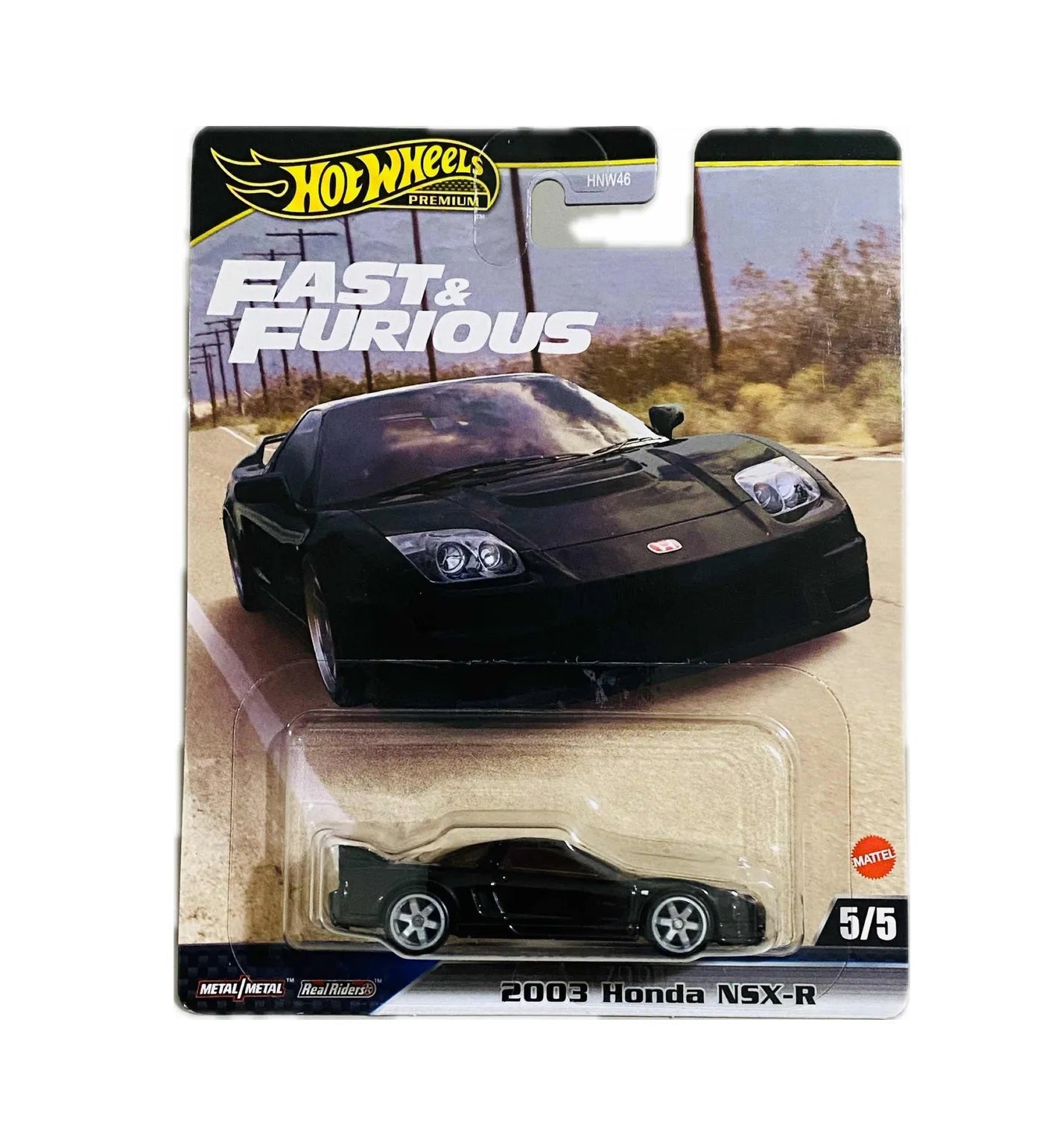 Hot Wheels Premium - 2003 Honda NSX-R Fast & Furious - Scala 1/64