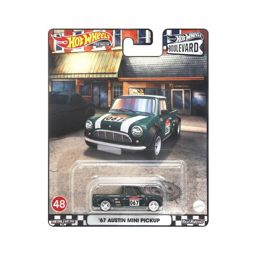 Hot Wheels Premium - '67 Austin MINI Pickup #48 - Series Boulevard - Scale 1/64