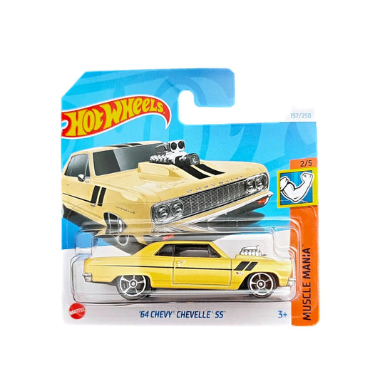 Hot Wheels - '64 Chevy Chevelle SS Yellow - Scala 1/64