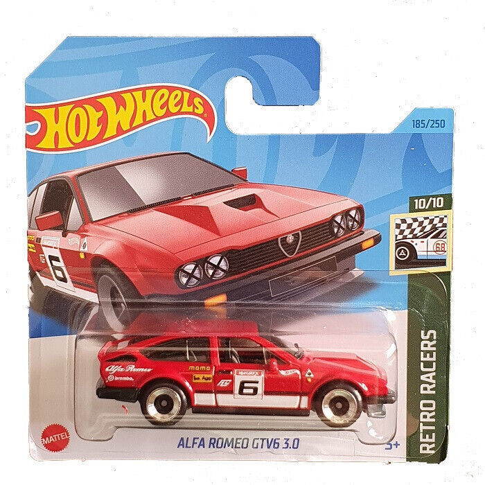 Hot Wheels - Alfa Romeo GTV 3.0 Red - Scala 1/64 Circa