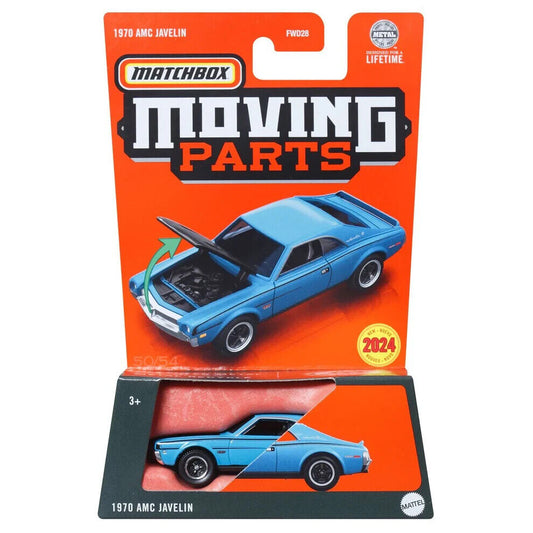 Matchbox - AMC Javelin - Matchbox Moving Parts - Scale 1/64 Approx