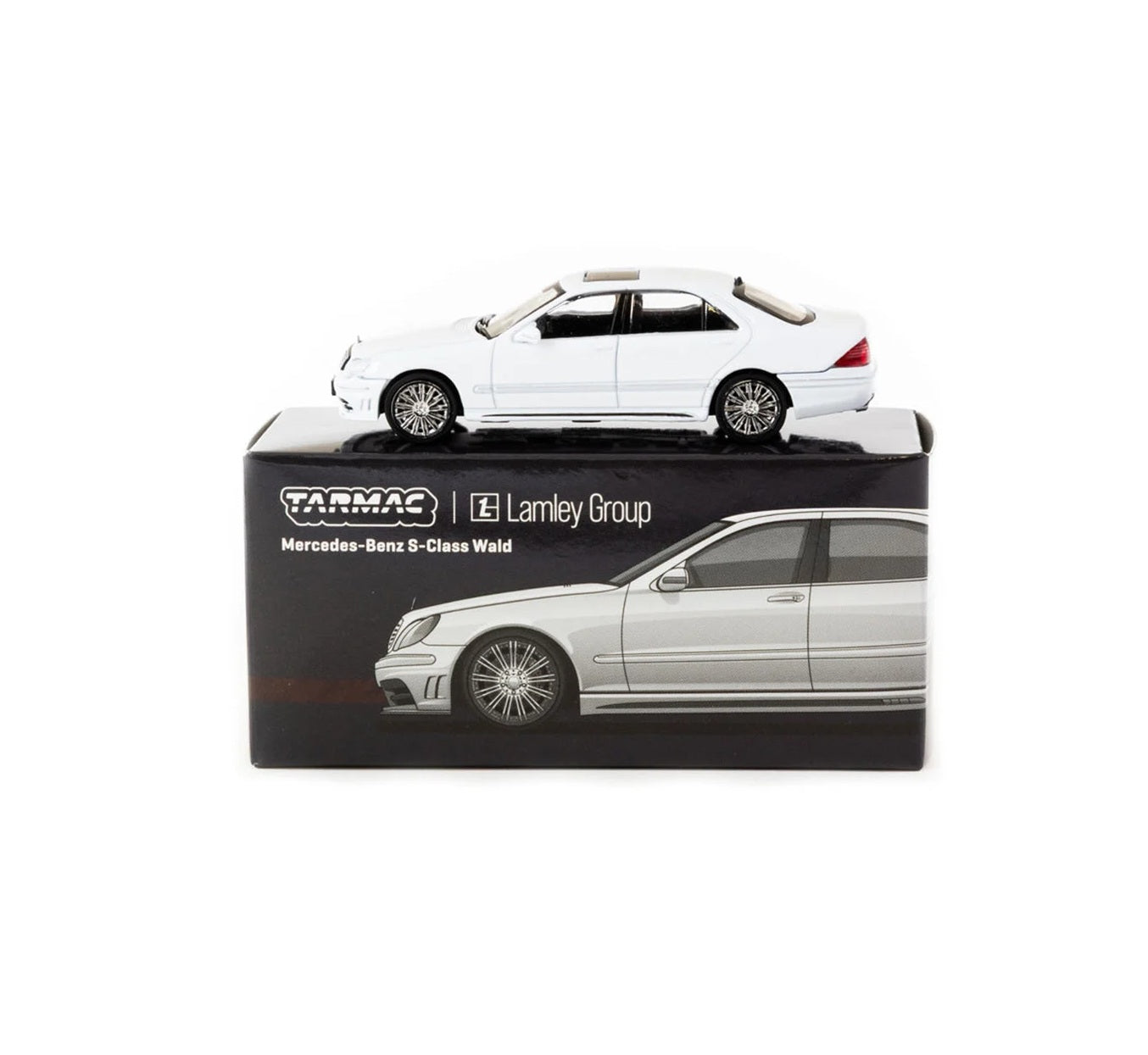 Tarmac Works - Mercedes Benz S Class Wald Alabaster White - Scale 1/64 T64G-072-WH
