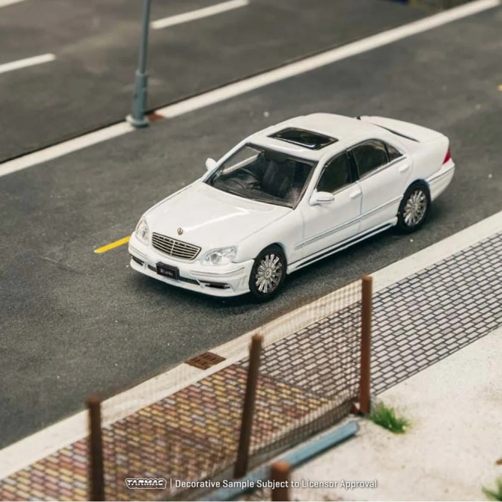 Tarmac Works - Mercedes Benz S Class Wald Alabaster White - Scale 1/64 T64G-072-WH