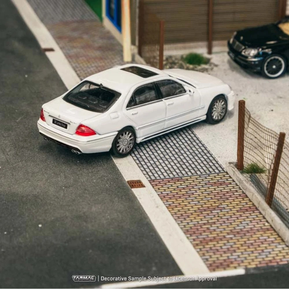 Tarmac Works - Mercedes Benz S Class Wald Alabaster White - Scale 1/64 T64G-072-WH