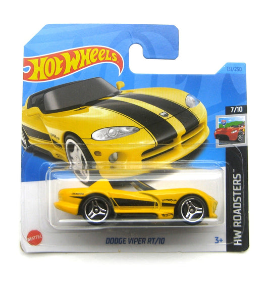 Hot Wheels - Dodge Viper RT/10 Yellow - Scala 1/64